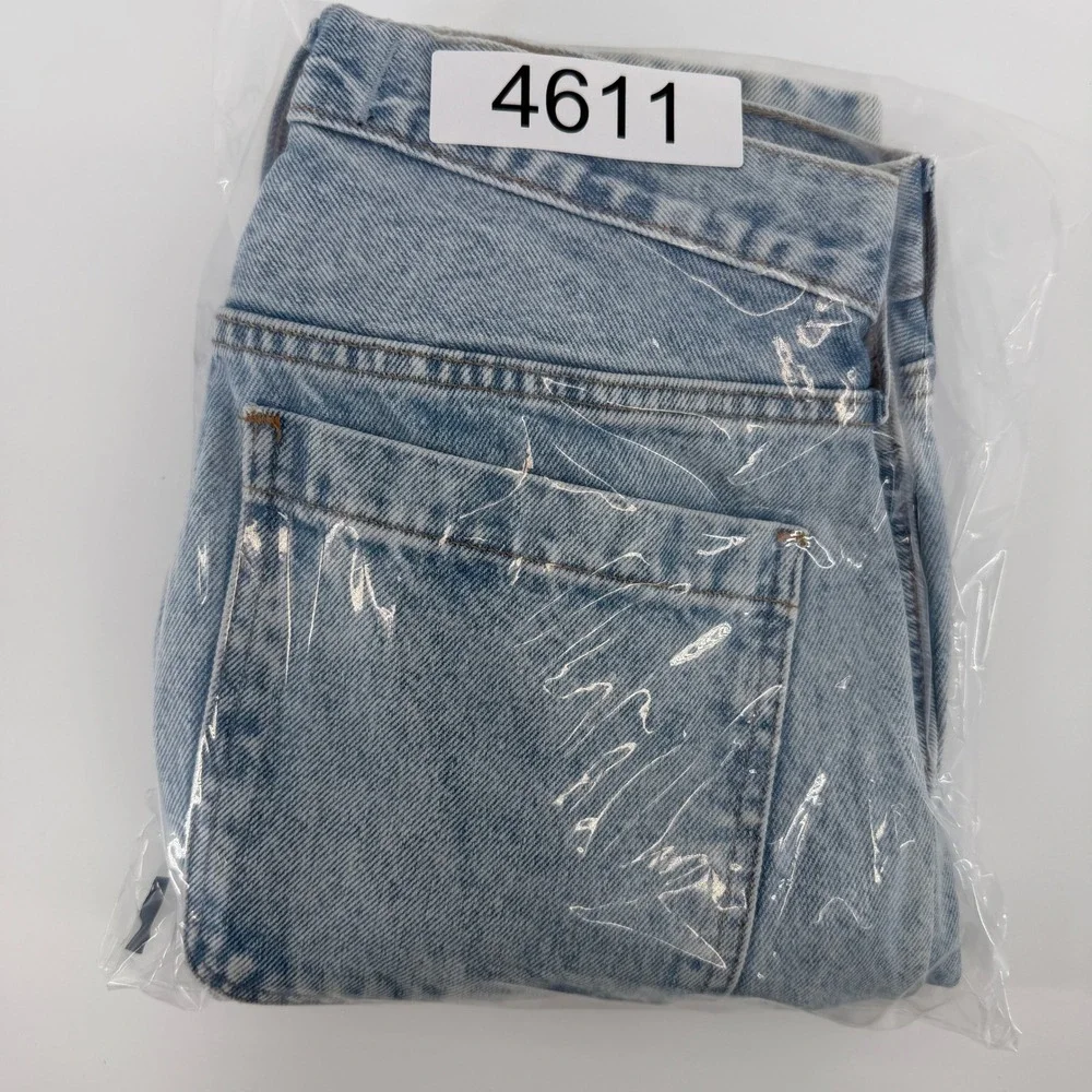 Abercrombie & Fitch Carpenter Jeans Mens 28x34 Light Wash Baggy Rigid Denim Y2K